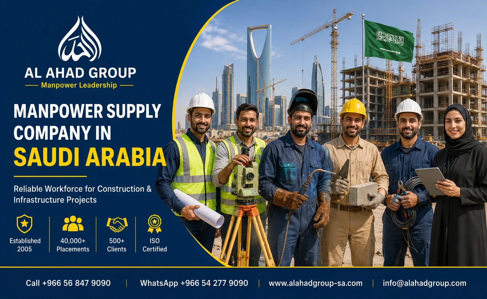 فريق مجموعة الأحد لدعم توريد القوى العاملة لأصحاب الأعمال في الطائف بالمملكة العربية السعودية